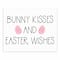 Bunny Kisses and Easter Wishes Tabletop Canvas